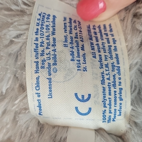 Build A Bear Plush Gray Kitten Cat - Picture 7 of 11